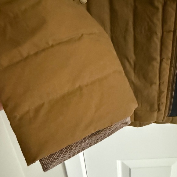 L.L.Bean Upcountry Waxed Cotton Down Jacket Women's 1X NWT British Millerain - Picture 7 of 10